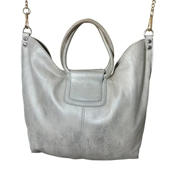 Hobo Sheila Silver Women's Handbag - Picture 2 of 13